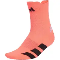 Adidas Sportsokken 'Adizero' neonoranje / zwart