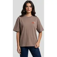 Levi's Short Stack Tee Front & Back Maat: XS | Tops Outlet | Dames | Bruin