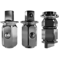 DeWalt DCFA5201-QZ Set Aandrijfvierkanten 1/4", 3/8", 1/4" Schroefbit (DCF520)