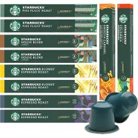 Starbucks by Nespresso proefpakket - 100 koffiecups | Koffiepakket met Nespresso compatible