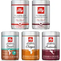Illy Proefpakket - 100% Arabica Blends - 1,25 KG Koffiebonen | Koffiepakket met koffiebonen