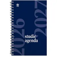 Ryam | Studie agenda | 2026/2027 | Spiraal | 15 x 20 | 12 mnd | Blauw |