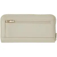 GUESS portemonnee Amorette SLG Zip Around Wallet Cream White crème