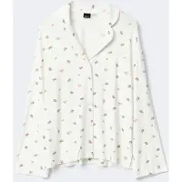 Gina Tricot  - Soft pyjamas shirt - pyjamas - Wit - M - Dames
