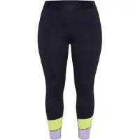Ulla Popken Leggings grijs / groen / zwart