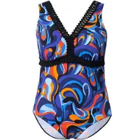 Ulla Popken Badpak gemengde kleuren