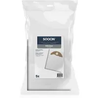 SQOON Stofzuigerzakken geschikt voor Kärcher NT 22/1 - Gelijk aan model: 2.889-217.0 - High Filtration stofopvangzakken voor industriële stofzuigers