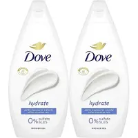 Dove - Douchegel - Sulfaatvrij - Hydrate - Zachte Huid - Droge Huid Verzachten - Mild Reinigen - 2x 250 ml
