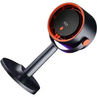 VHV - Handventilator - USB oplaadbare mini ventilator - USB oplaadbaar - 100 snelheidsstanden - digitaal display - voor bureau, slaapkamer, camping, reis