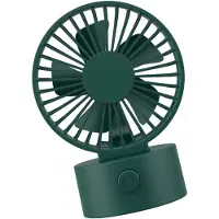 VHV - Bureauventilator - USB tafelventilator - USB oplaadbaar - 3 snelheidsstanden - voor bureau, kantoor, slaapkamer, keuken