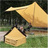VHV - Schaduwdoek - zonwerend doek voor tuin - 85% UV-bescherming - HDPE - voor tuin, terras, balkon, patio, kas