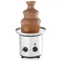 Dd DDChocoladefontein - Chocoladefondue met 3 Levels - Chocolade Fontein Inclusief Fruitschaal - 50cm x 50cm x 28cm