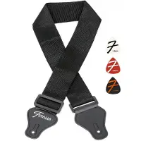 Finesse Gitaarband - Verstelbaar - Katoen - Akoestische & Elektrische Gitaar - Gitaarriem - Gitaar Strap - Guitar Strap