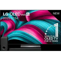 LG Oled65c54la Oled Evo Smart 4k Tv 65" (2025) + S80ty Dolby Atmos Soundbar Tv-bundel