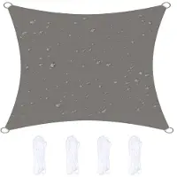 OEM - Schaduwzeil - rechthoekig model - waterdicht - 90% UV-bescherming - Oxford-stof - 2.5m x 3m - voor tuin, terras, balkon, patio, kas