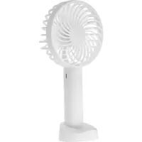 VHV - Handventilator - USB oplaadbare mini ventilator - USB oplaadbaar - voor bureau, reis, tas, camping