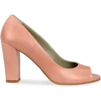 Noë Shoes Nicoline Peeptoe Coral