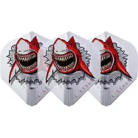 L-Style Champagne Flight EZ L1 Standard Florian Hempel V1 White - Dart Flights