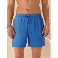 Next 5-inch zwemshort met structuur