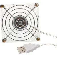 VHV - Huisdier ventilator - USB mini ventilator voor dieren - USB aansluiting - stille werking - voor kantoor, reizen, thuis en warme zomerdagen