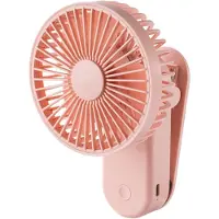 VHV - Kinderwagenventilator - USB ventilator voor kinderwagen - USB oplaadbaar - met clip - voor kinderwagen, wandelwagen, bureau, reis