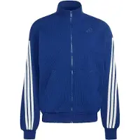 Adidas Sportsweatshirt 'KIT 3-Stripes Track' donkerblauw / wit