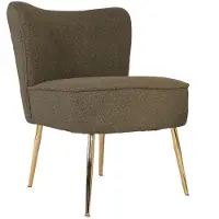 Lizzely Garden & Living Fauteuil zitbank 1 persoons Teddy groen stoel