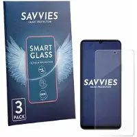 Savvies 3 Stuks Screenprotector - geschikt voor General Mobile GM 26 Pro 5G - beschermfolie glas transparant