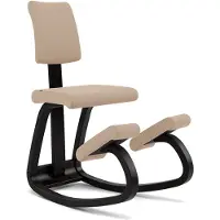 Varier Variable Plus Balansstoel Beige/Zwart Tonal