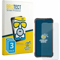 BROTECT - Screenprotector voor Cubot KingKong Ace 5 - Folie Beschermfolie Beschermglas matte 3 Stuks