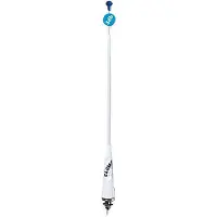 Glomex Ra106 Vhf Antenna Sail Boat Fibreglass Wit 90 cm