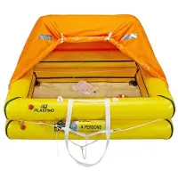 PLASTIMO Cruiser Canister 57042 Liferaft Goud 4 Places