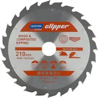 Norton Cirkelzaagblad Widia 210x30mm