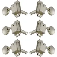 Grover 133N Deluxe Guitar Machine Heads,3+3,Nickel Gitaar stemmechanieken