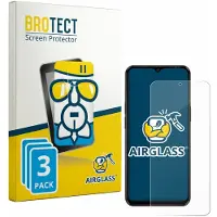 BROTECT Screenprotector 3 Stuks voor Blackview Wave 7C Beschermglas transparant