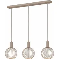 Segula Hanglamp Madox Wave 3-lichts Recht Zand
