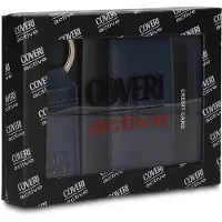 ENRICO COVERI Portemonnee en sleutelhanger set Men