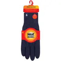 Heat Holder Dames Kabelgebreide 2.3 Tog Fleece gevoerde Thermische Winterhandschoenen