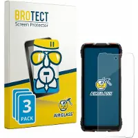 BROTECT Screenprotector 3 Stuks voor Blackview Rock 3 Beschermglas transparant