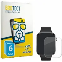 BROTECT Screenprotector 6 Stuks voor Xiaomi Redmi Watch 6 Beschermglas transparant