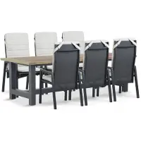 Lifestyle Garden Furniture Lifestyle Vivaro/San Francisco 260x100 cm dining tuinset 7-delig