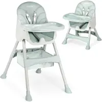 Ricokids Milo voederstoel met tafel - groen