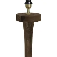 Light & Living Vloerlamp 29x29x135 cm RONIN hout donker bruin