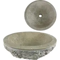 Lendo Online Waskom 40x40x15 cm Crème Marmer Rond