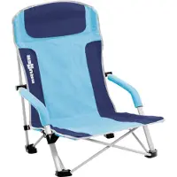 Brunner strandstoel Bula blauw - Strandstoelen