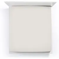 Bella Donna Jersey La Piccola Topperhoeslaken 120x190-200 cm parelgrijs-0710