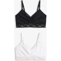 Bonprix Bralette met zacht kant (set van 2) maat 38