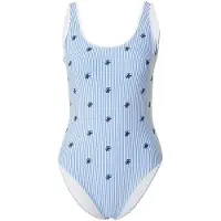 Tommy Hilfiger Badpak navy / azuur / wit