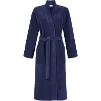 Ringella Luxe badstof badjas blauw uniseks | Maat L