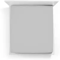 Bella Donna Jersey La Piccola Topperhoeslaken 90x190-200 cm mistgrijs-0700